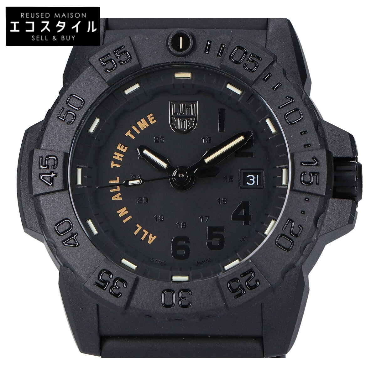 LUMINOX ルミノックス 【新品同様/世界限定775本】NAVY SEAL 3500 SERIES Ref.3501.BO.AL LIMITED ネイビーシールズ 腕時計
