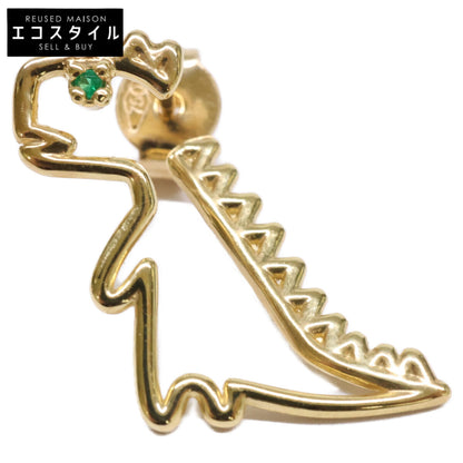 ALIITA アリータ 【美品】26SS 9KYG DINO ESMERALDA EARRING SINGLE ディノ エメラルド 片耳 シングル ピアス