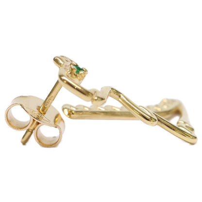 ALIITA アリータ 【美品】26SS 9KYG DINO ESMERALDA EARRING SINGLE ディノ エメラルド 片耳 シングル ピアス