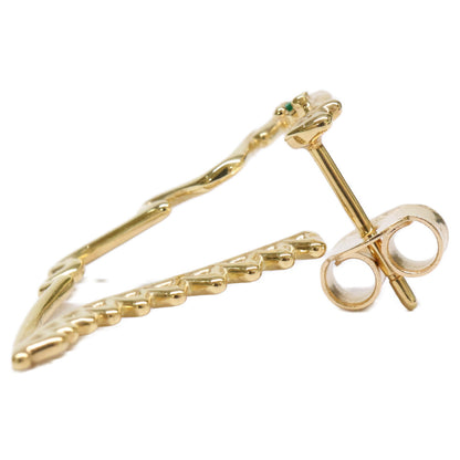 ALIITA アリータ 【美品】26SS 9KYG DINO ESMERALDA EARRING SINGLE ディノ エメラルド 片耳 シングル ピアス