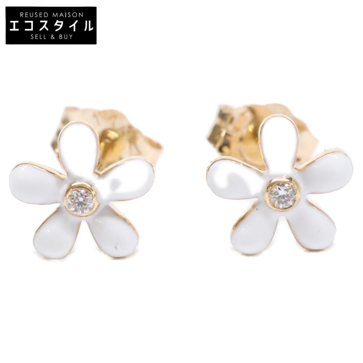 ♡NY様♡専用　✿ジョリーフルール✿　2点おまとめ ALISON LOU アリソンルー 【美品】14K ダイヤモンド フラワーモチーフ