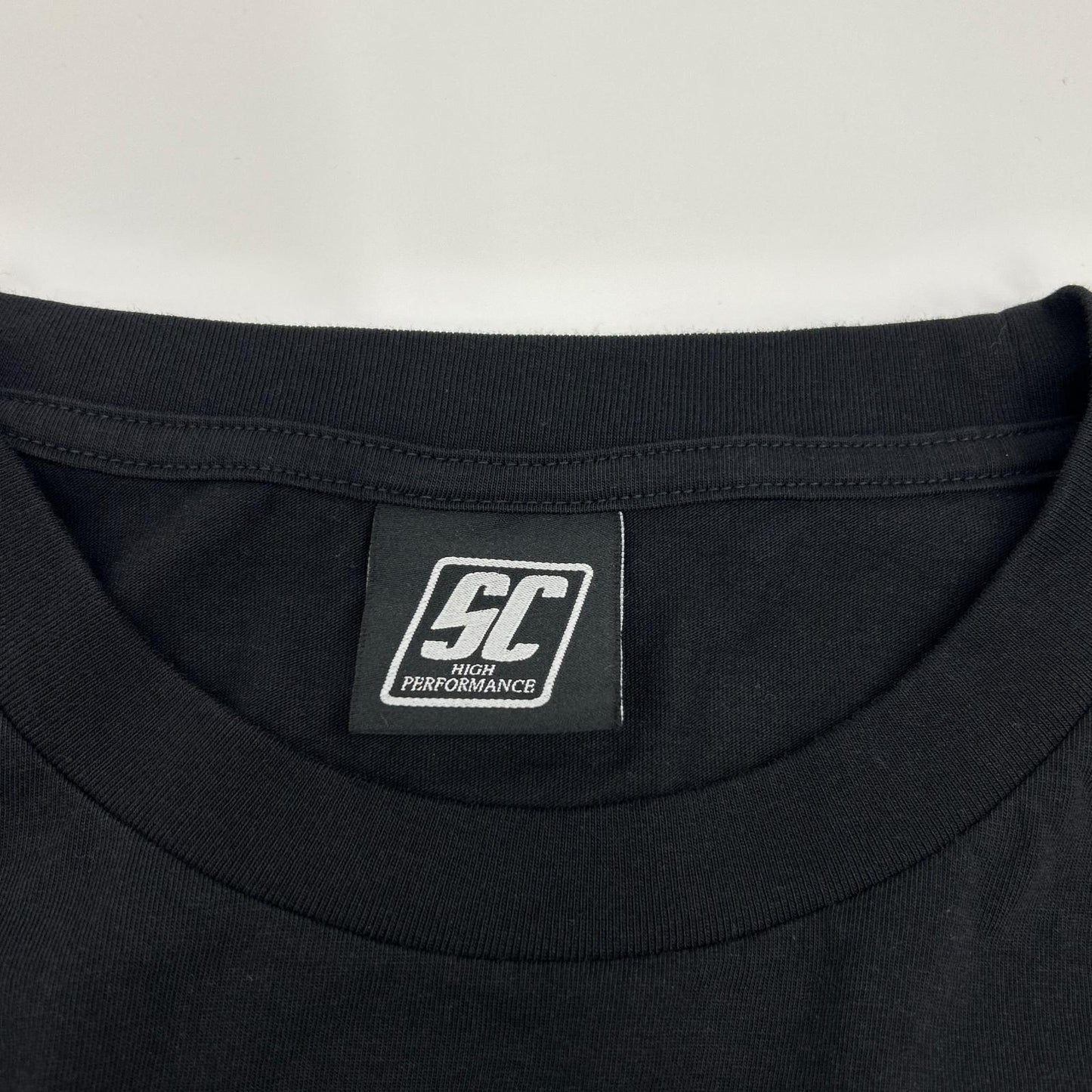 SC Subculture 23AW SCLT-A2301 Black Cotton FEATHER EMBLEM LONGSLEEVE T-SHIRT Tops