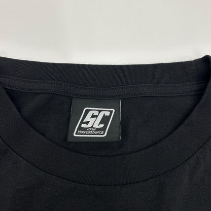 SC Subculture 23AW SCLT-A2301 Black Cotton FEATHER EMBLEM LONGSLEEVE T-SHIRT Tops