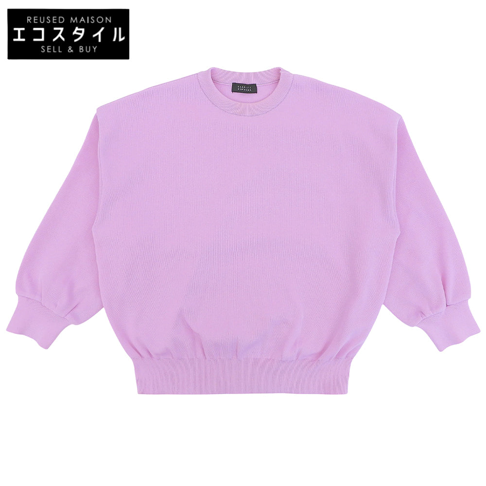 BARNEYSNEWYORK バーニーズニューヨーク 美品 ポリエステル ウォッシャブル クルーネック ニット プルオーバー トップス レディース ピンク F 2249196 トップス