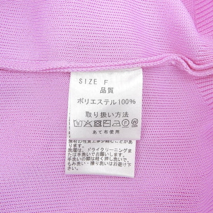 BARNEYSNEWYORK バーニーズニューヨーク 美品 ポリエステル ウォッシャブル クルーネック ニット プルオーバー トップス レディース ピンク F 2249196 トップス
