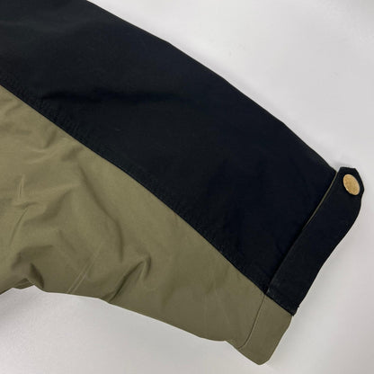 WOOLRICH ウールリッチ WWOU0336 カーキ×ブラック ポリエステル ドルマンスリーブ BEAVER ANORAK/ケープ型アノラック ジャケット