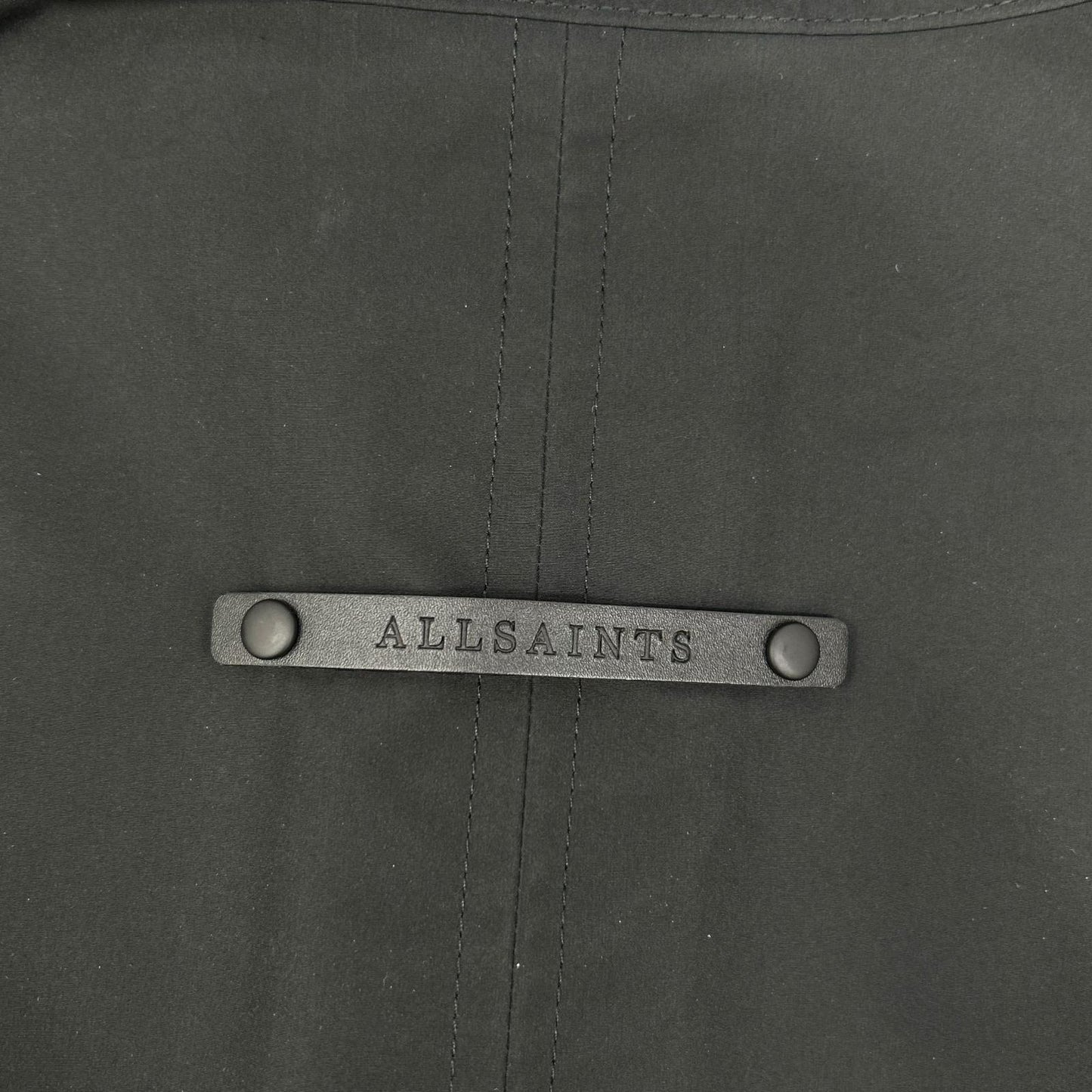 AllSaints オールセインツ WO020Z-5 ブラック ASHTINA TRENCH トレンチコート コート