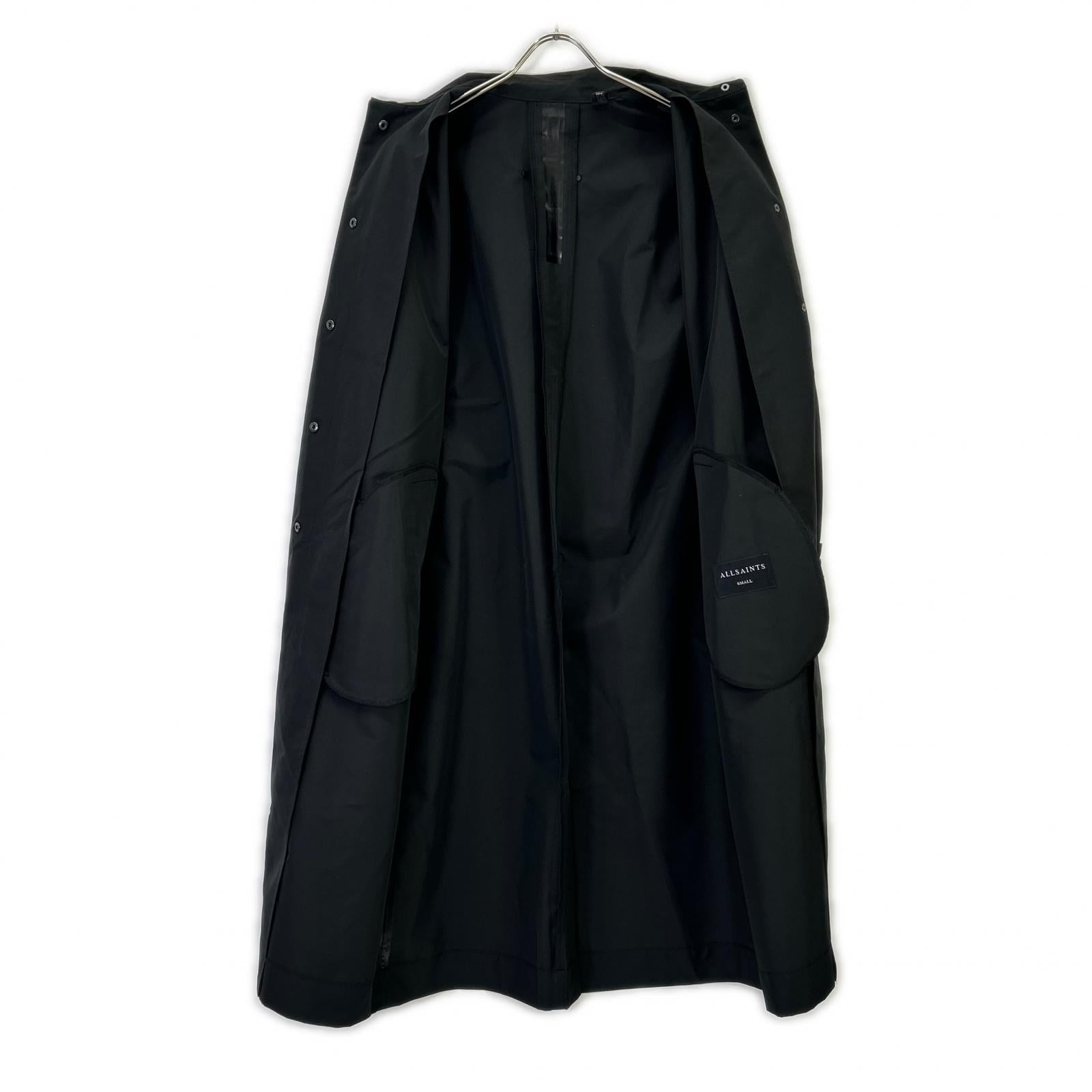 AllSaints オールセインツ WO020Z-5 ブラック ASHTINA TRENCH トレンチコート コート