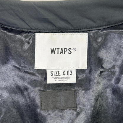 WTAPS ダブルタップス 【xシンクプロジェクト】232TQDT-JKM06C ブラック ナイロン THINC PROJECT Hanten Jacket/ハンテンジャケット ジャケット