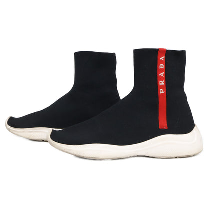 PRADA SPORT プラダスポーツ ニットアッパー ハイカット ソックス シューズ