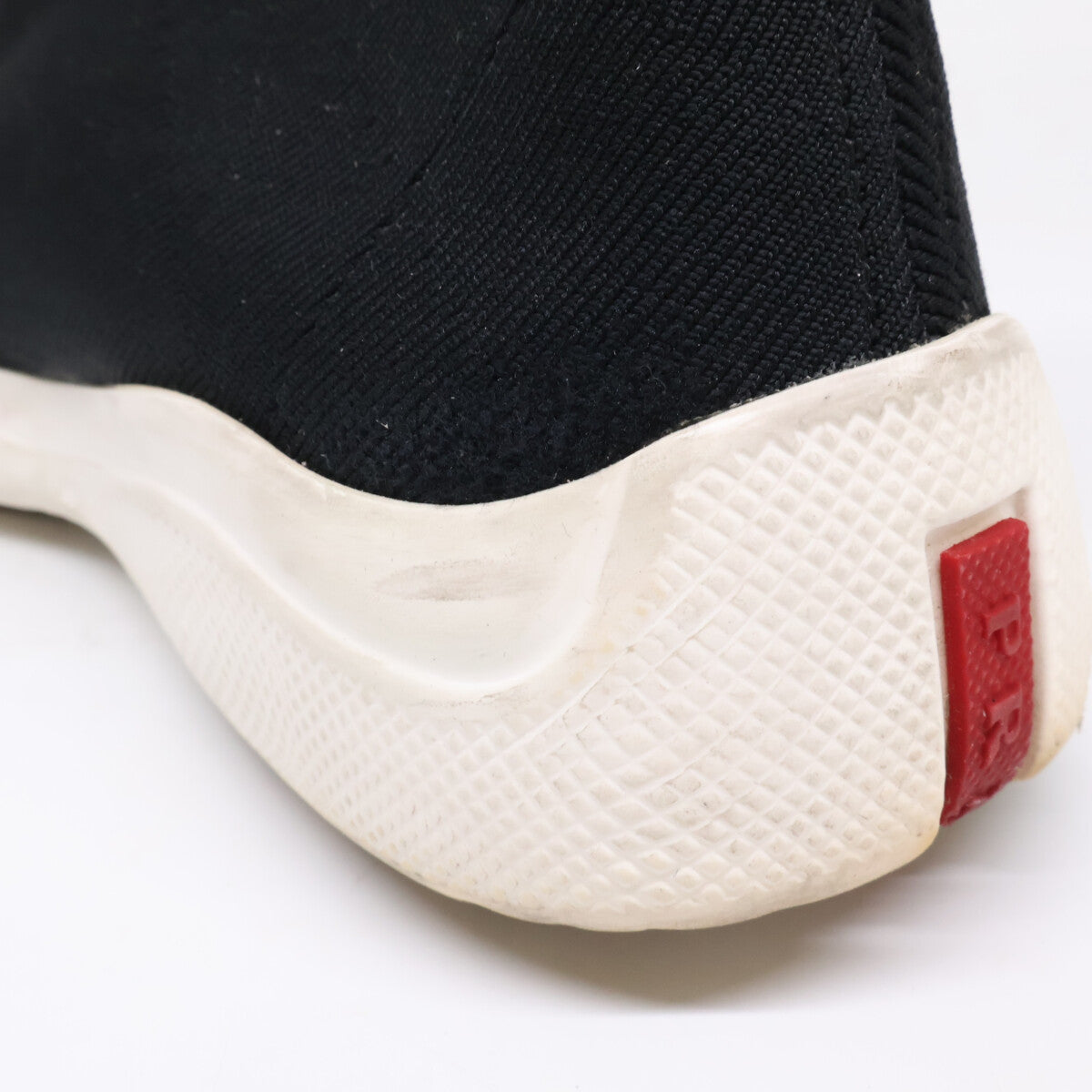 PRADA SPORT プラダスポーツ ニットアッパー ハイカット ソックス シューズ