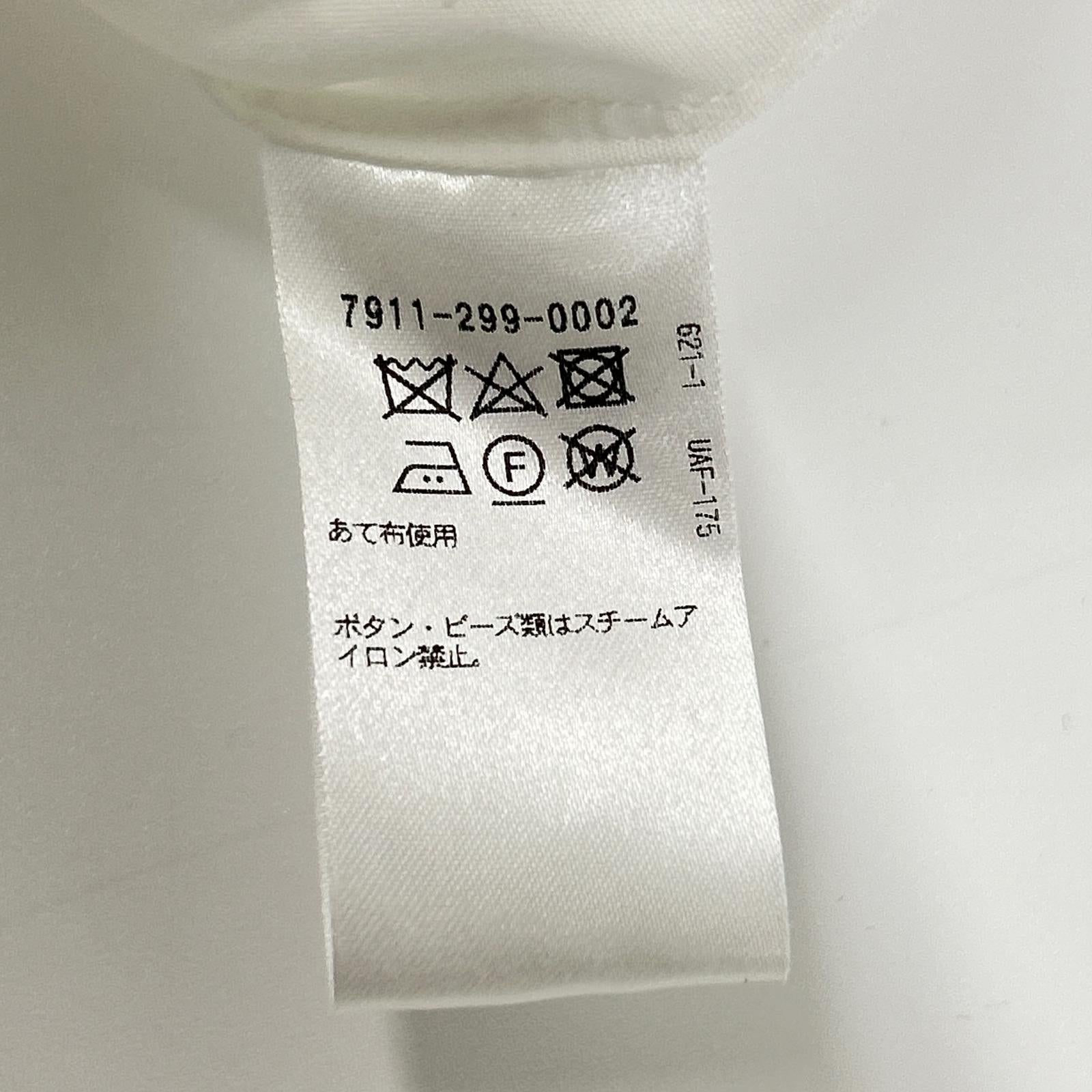 BLAMINK 布拉明克 白色 长袖 棉质立领衬衫 上衣