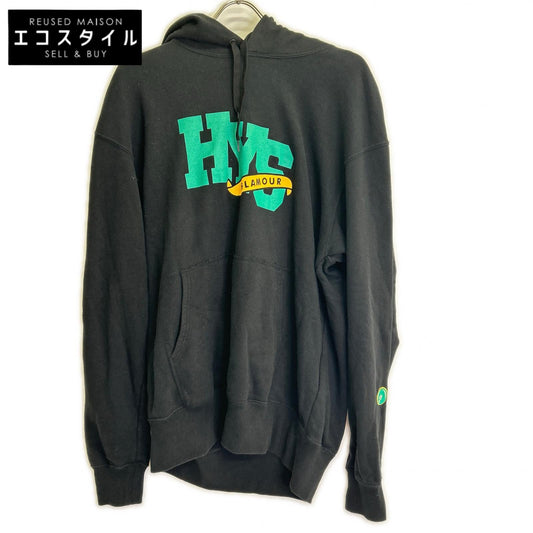 HYSTERIC ヒステリック ブラック HYS NTL オーバーサイズパーカー トップス