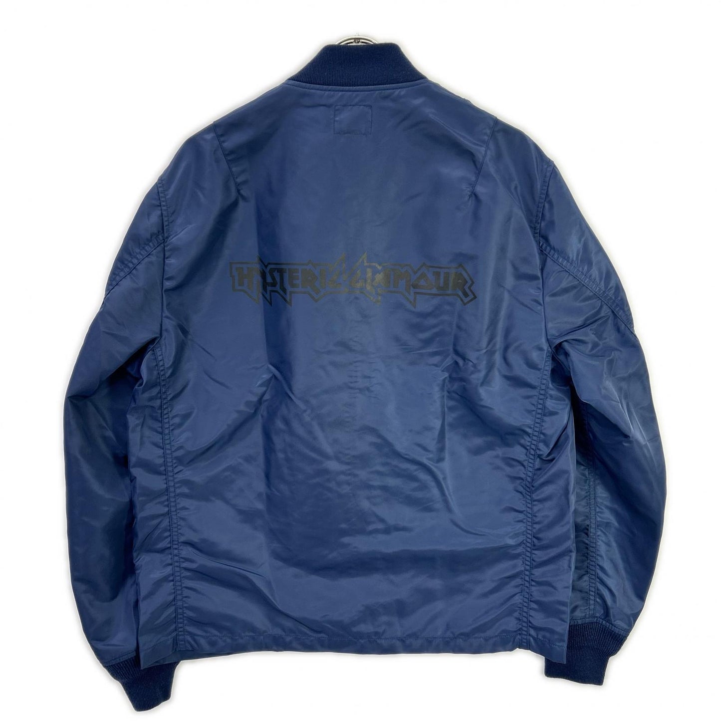 HYSTERIC GLAMOUR Hysteric Glamour 02211AB07 Navy HG Logo L-2B Jacket Jacket