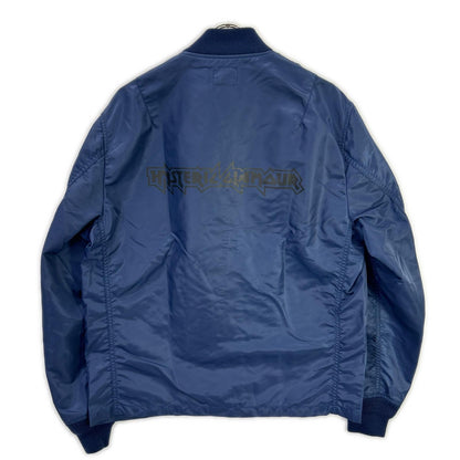 HYSTERIC GLAMOUR Hysteric Glamour 02211AB07 Navy HG Logo L-2B Jacket Jacket