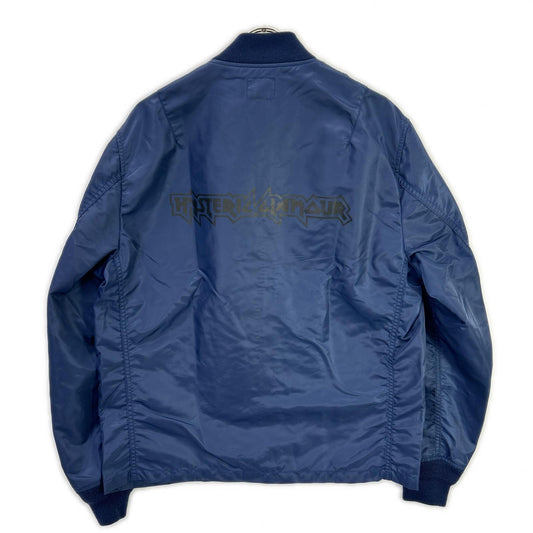 HYSTERIC GLAMOUR Hysteric Glamour 02211AB07 Navy HG Logo L-2B Jacket Jacket