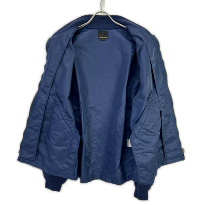 HYSTERIC GLAMOUR Hysteric Glamour 02211AB07 Navy HG Logo L-2B Jacket Jacket