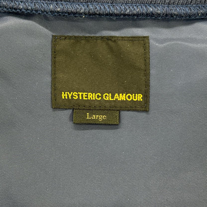 HYSTERIC GLAMOUR Hysteric Glamour 02211AB07 Navy HG Logo L-2B Jacket Jacket
