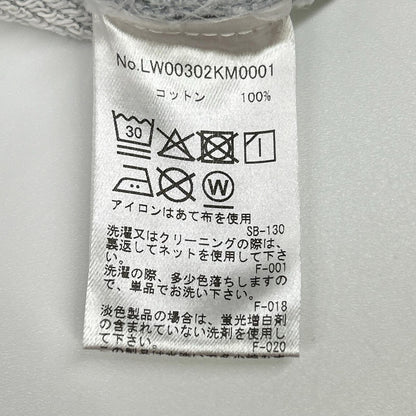 MAISON KITSUNE メゾンキツネ グレー フォックスヘッドパッチスウェット トップス