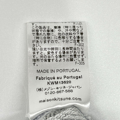 MAISON KITSUNE メゾンキツネ グレー フォックスヘッドパッチスウェット トップス