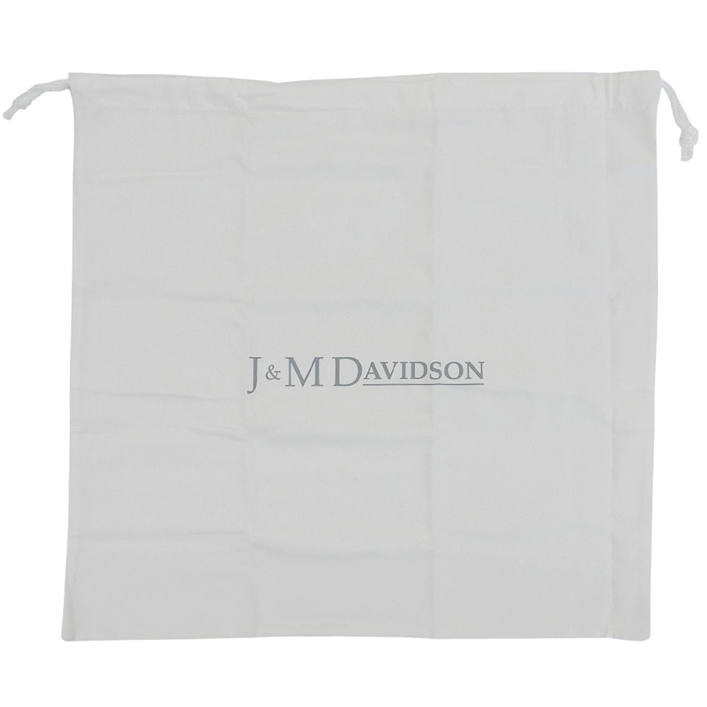 J&M Davidson FRINGE CARNIVAL fringe carnival Nappa leather drawstring shoulder bag white shoulder bag