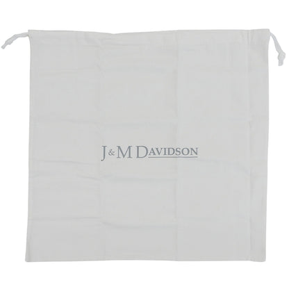 J&M Davidson FRINGE CARNIVAL fringe carnival Nappa leather drawstring shoulder bag white shoulder bag