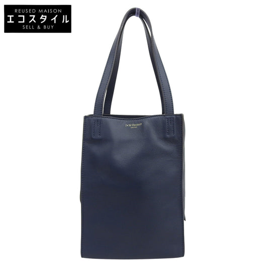 J&MDavidson ジェイアンドエムデヴィッドソン 美品 BELLE MINI ベルミニ レザー トートバッグ レディース ネイビー トートバッグ