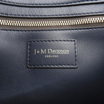 J&M Davidson Belle Mini leather tote bag, excellent condition, women's navy