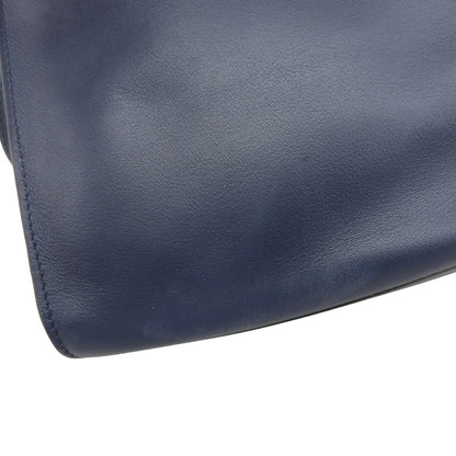 J&M Davidson Belle Mini leather tote bag, excellent condition, women's navy