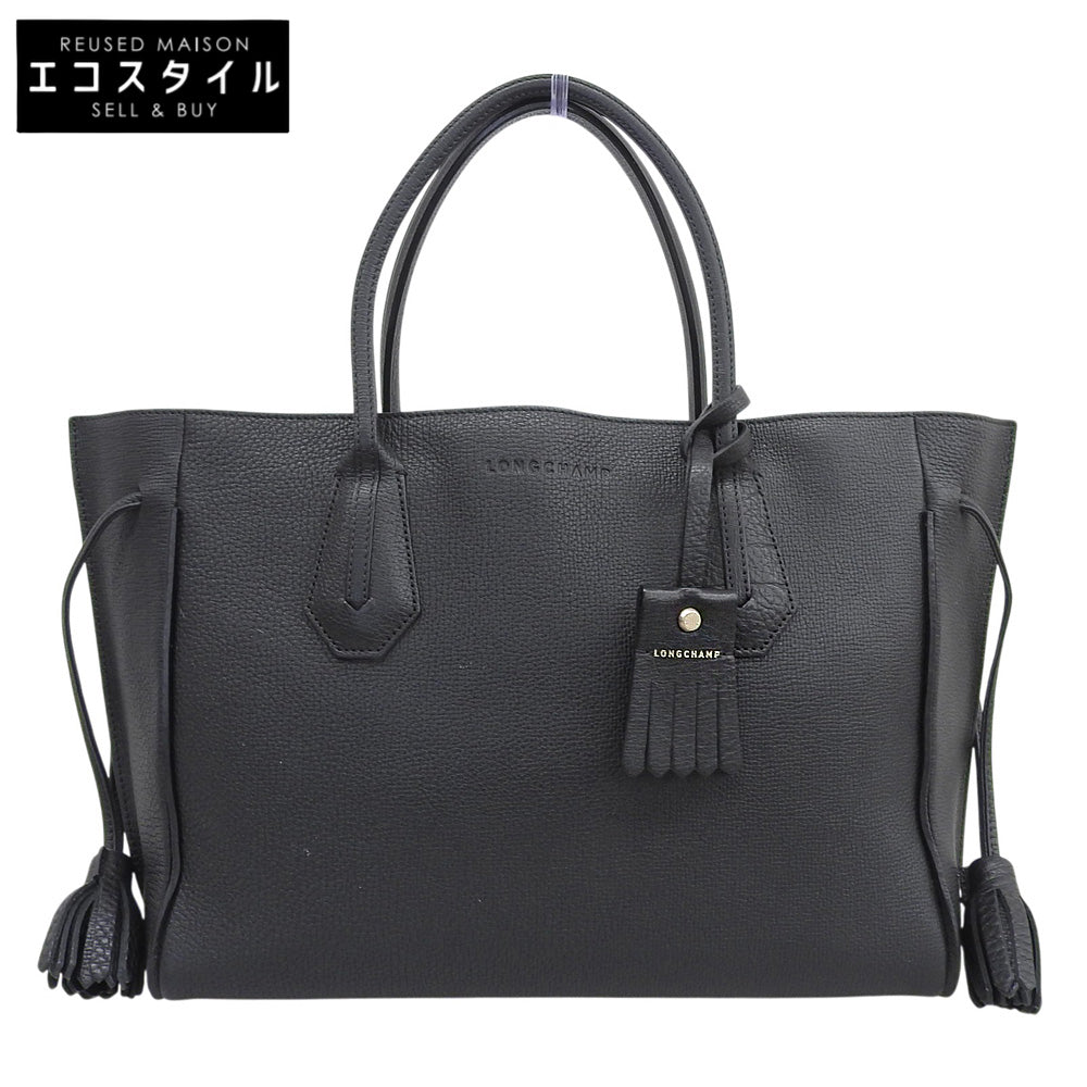Longchamp ロンシャン ペネロペ レザー トートバッグ レディース ブラック トートバッグ