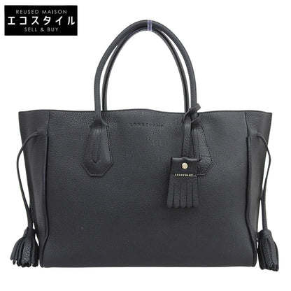 Longchamp ロンシャン ペネロペ レザー トートバッグ レディース ブラック トートバッグ
