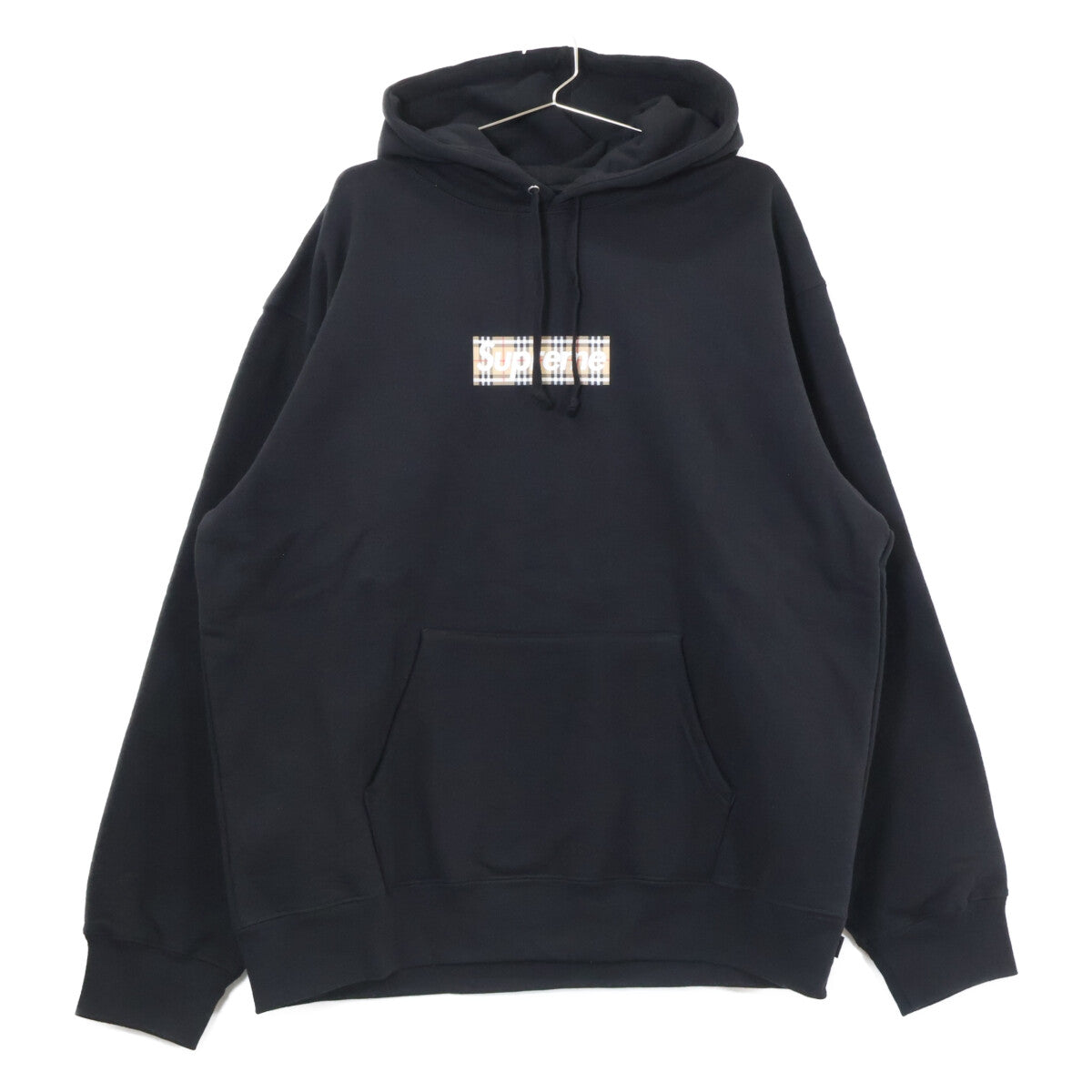 Supreme x Burberry 【新品同款】22SS Box Logo Hooded Sweatshirt 连帽衫 卫衣