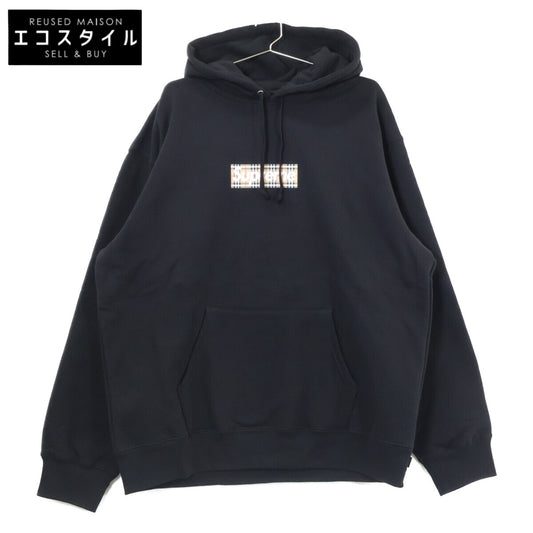Supreme シュプリーム ｘBurberry バーバリー【新品同様】22SS Box Logo Hooded Sweatshirt ボックスロゴ プルオーバー パーカー トップス