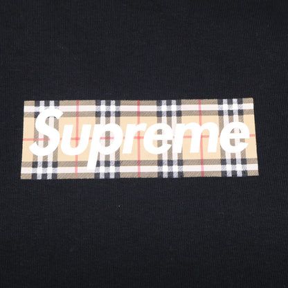 Supreme x Burberry 【新品同款】22SS Box Logo Hooded Sweatshirt 连帽衫 卫衣