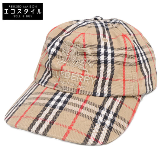 Supreme シュプリーム 【美品】22SS Burberry Denim 6-Panel バーバリー デニム 6パネル キャップ 帽子