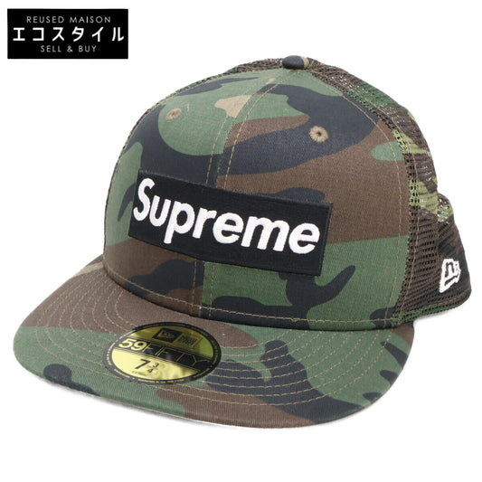 Supreme シュプリーム x NEW ERA ニューエラ 【美品】24SS Box Logo Mesh Back ボックスロゴ メッシュ キャップ 帽子
