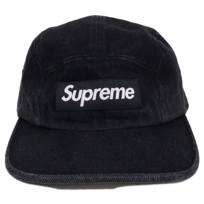 Supreme シュプリーム 【美品/25SS】Denim Camp Cap ボックスロゴ デニムキャンプ キャップ/ 帽子