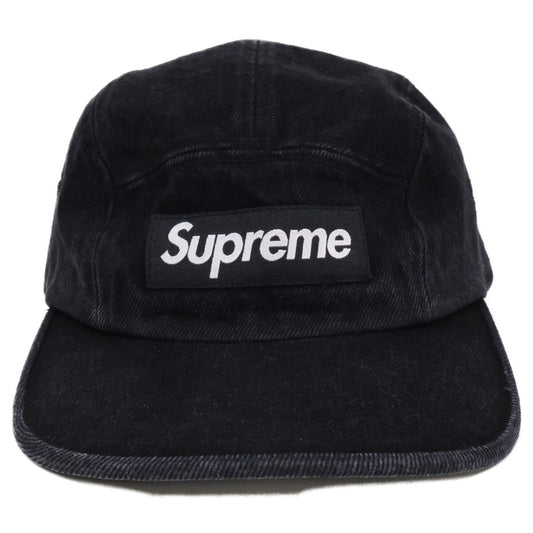 Supreme シュプリーム 【美品/25SS】Denim Camp Cap ボックスロゴ デニムキャンプ キャップ/ 帽子