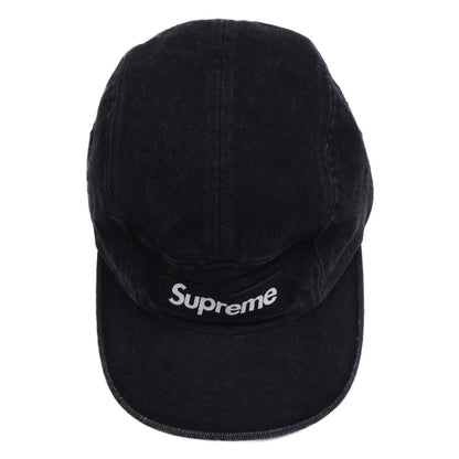 Supreme シュプリーム 【美品/25SS】Denim Camp Cap ボックスロゴ デニムキャンプ キャップ/ 帽子