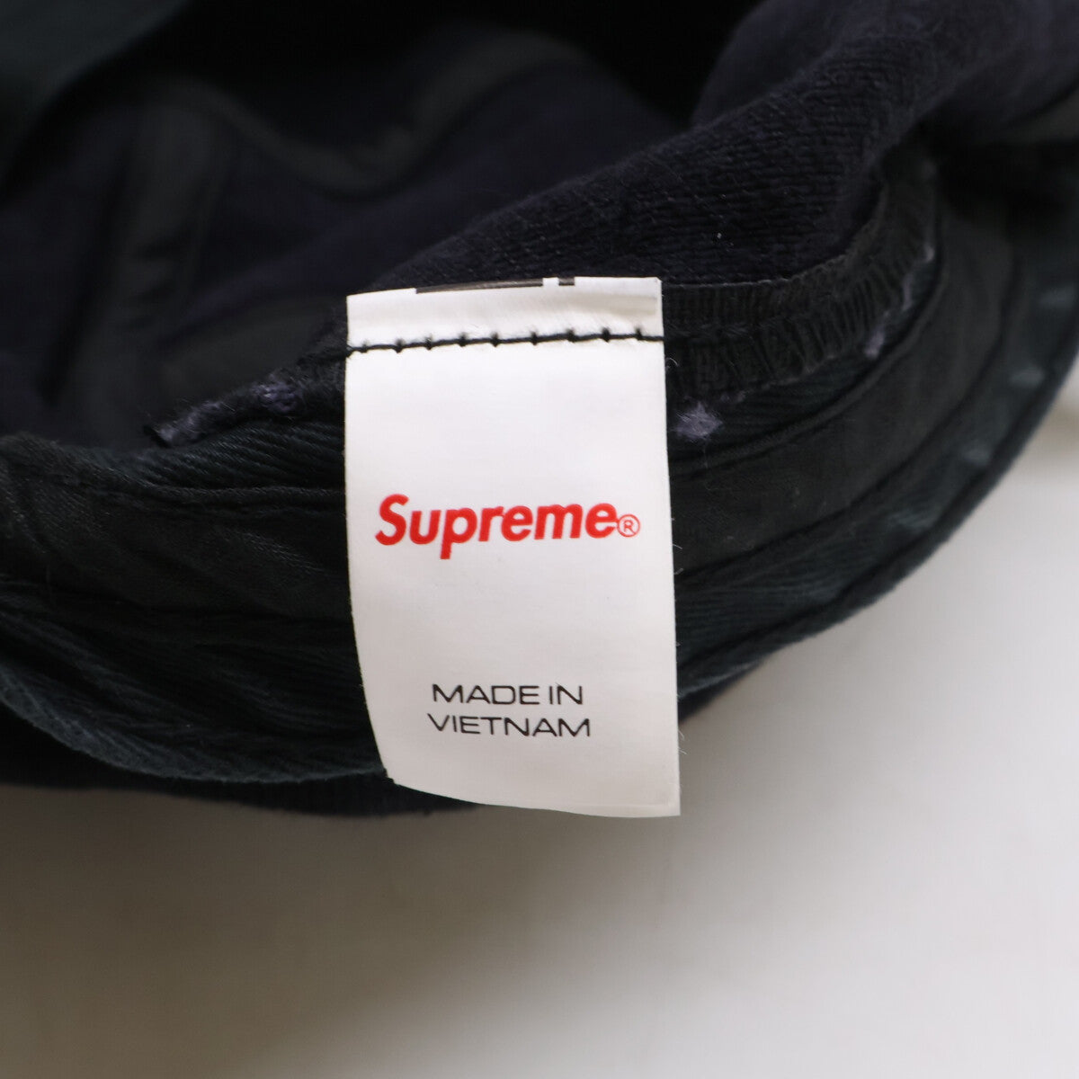 Supreme シュプリーム 【美品/25SS】Denim Camp Cap ボックスロゴ デニムキャンプ キャップ/ 帽子