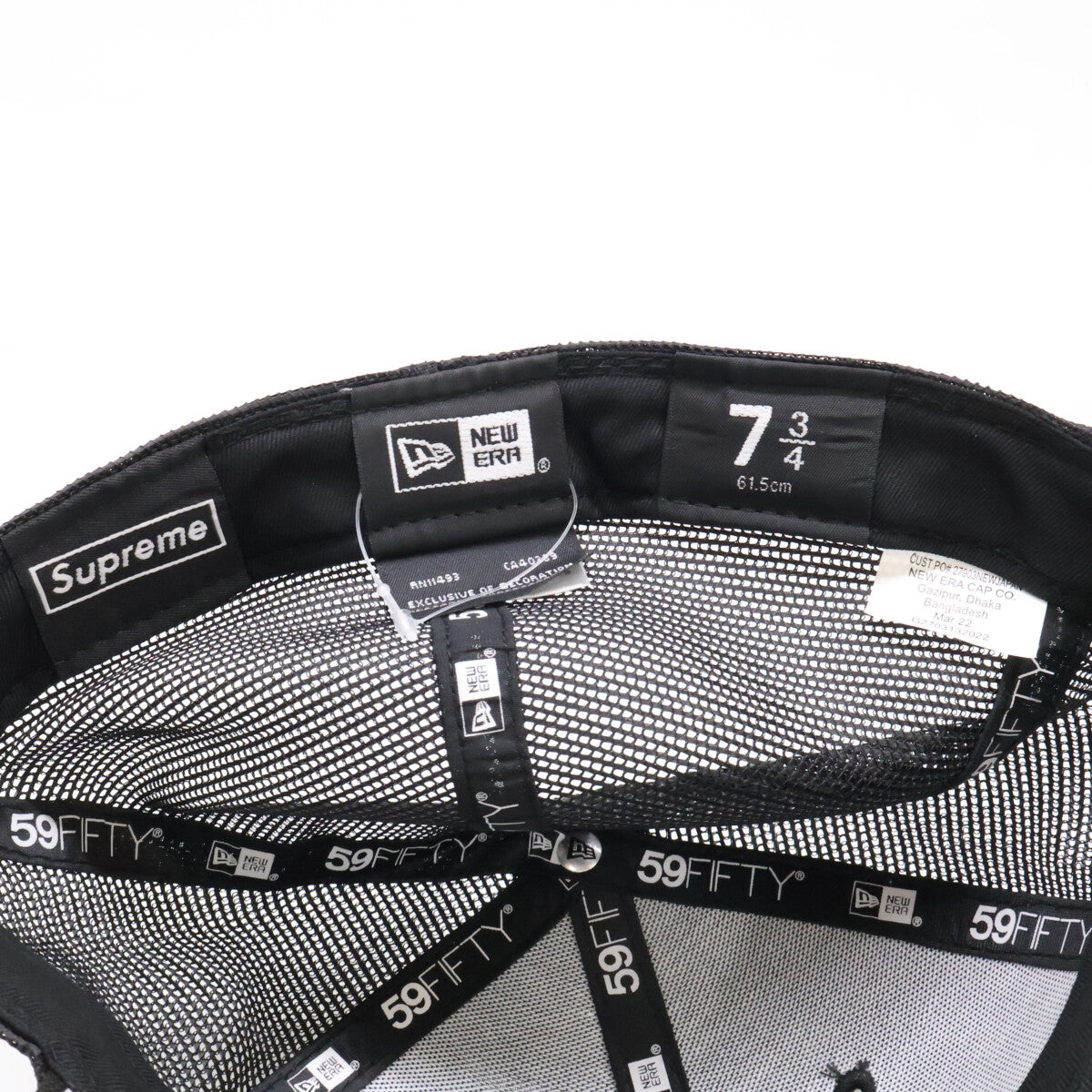 Supreme シュプリーム x NEW ERA ニューエラ 【新品同様】23SS BOX LOGO ボックスロゴ キャップ 帽子