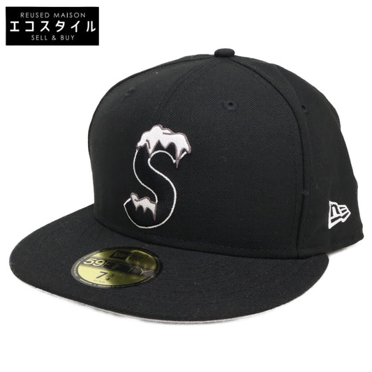 Supreme シュプリーム x NEW ERA ニューエラ 【美品】20AW S LOGO Sロゴ キャップ 帽子
