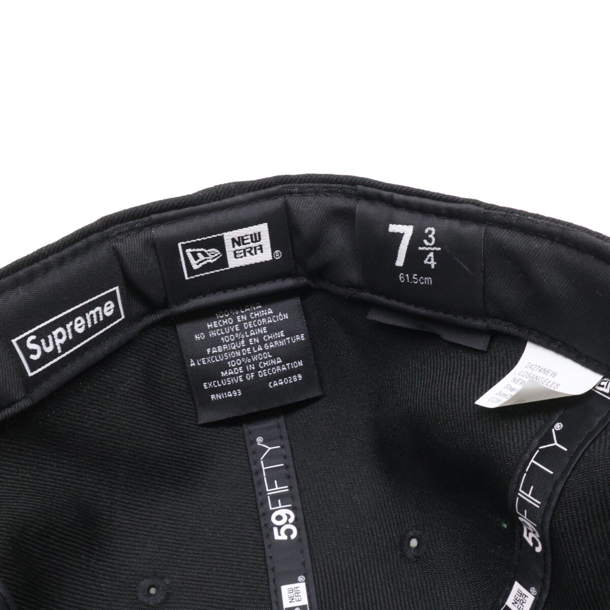 Supreme シュプリーム x NEW ERA ニューエラ 【美品】20AW S LOGO Sロゴ キャップ 帽子