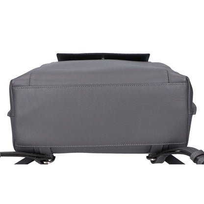 新品未使用 A26P00274602412 ｽﾁｰﾙｸﾞﾚｰ ｴﾙﾉｰ 2WAY ﾊﾞｯｸﾊﾟｯｸ ﾘｭｯｸ リュック バックパック レディース