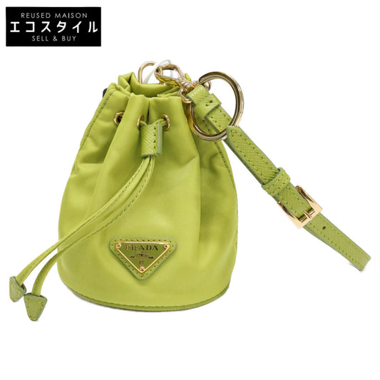 PRADA プラダ 【新品同様】1TT202 ミニアイコン Re-Nylon キーチェーン チャーム その他