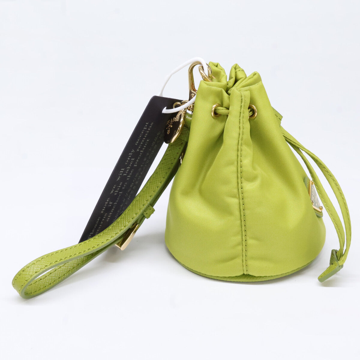 PRADA プラダ 【新品同様】1TT202 ミニアイコン Re-Nylon キーチェーン チャーム その他