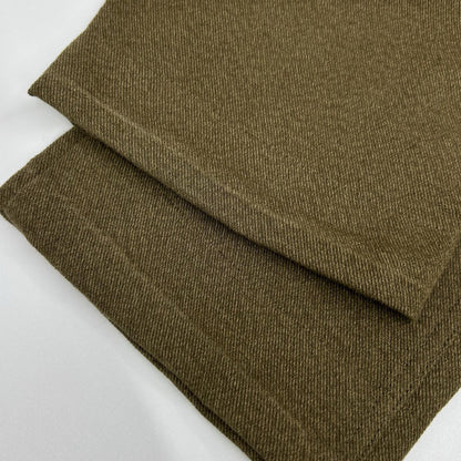 RRL ダブルアールエル Khaki Hudson Twill Cargo Trousers/Cotton-Linen-Wool Twill Cargo Trousers Bottoms