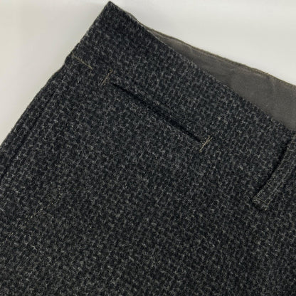 RRL ダブルアールエル ブラック REPAIR OFFICERS WOOL TROUSER/リペア ウールトラウザー ボトムス