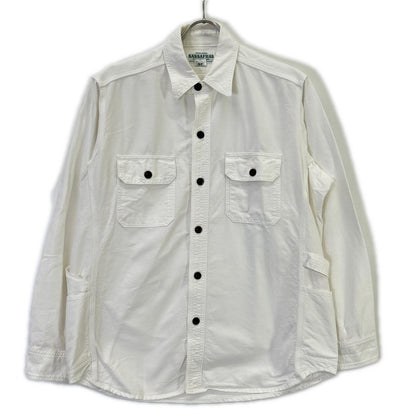 SASSAFRAS SASSAFRAS 白色 GARDENER SHIRT/园丁衬衫 上衣
