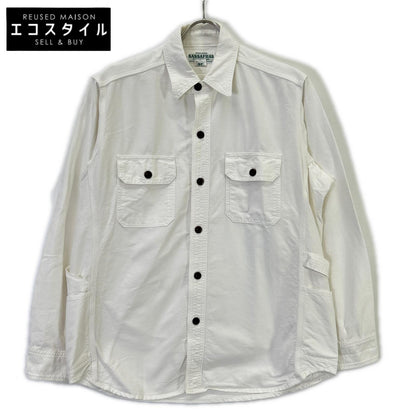 SASSAFRAS SASSAFRAS 白色 GARDENER SHIRT/园丁衬衫 上衣